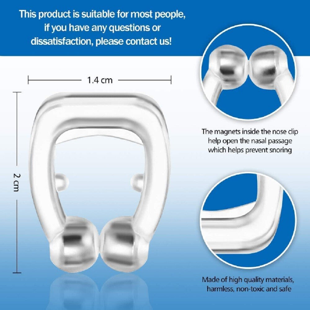 Hushora anti-snore clip in slim carrying case