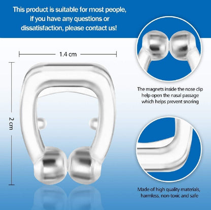 Hushora anti-snore clip in slim carrying case